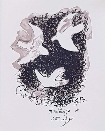 リトグラフ Braque - Composition