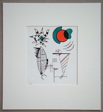 リトグラフ Kandinsky - Composition, 1934
