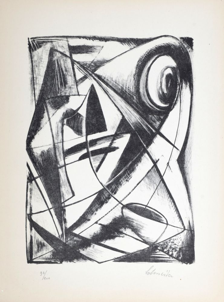 リトグラフ Schneider - Composition, 1946 - Hand-signed