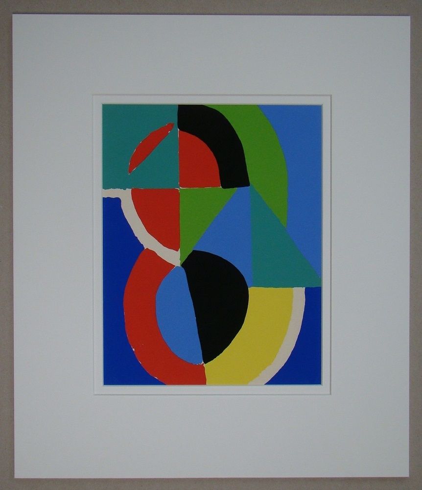 ステンシル Delaunay - Composition, 1955