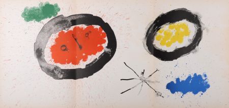 リトグラフ Miró - Composition, 1961