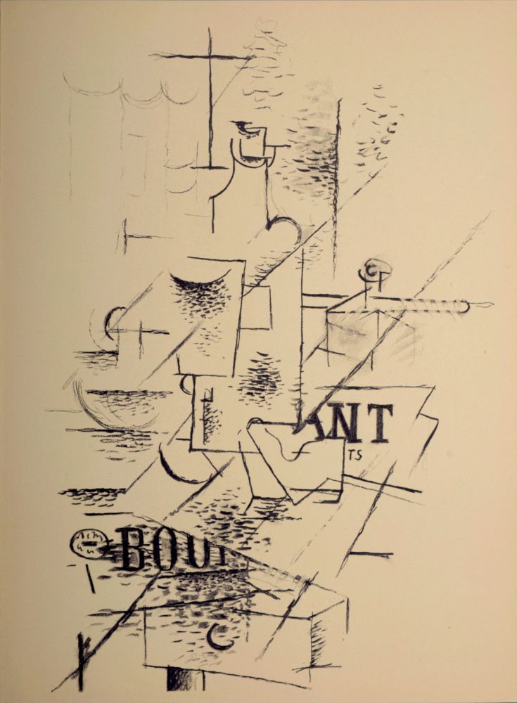 リトグラフ Braque - Composition, 1963