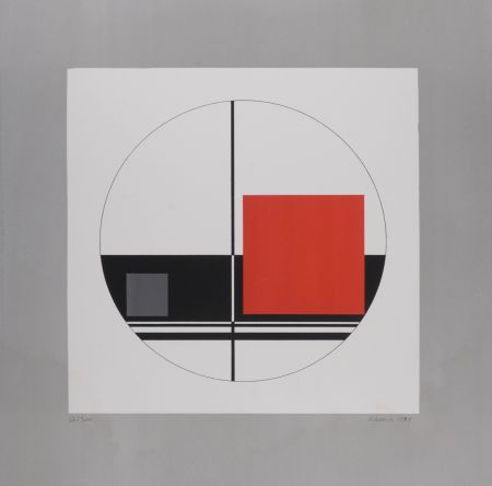 リトグラフ Gorin - Composition, 1969 - Hand-signed