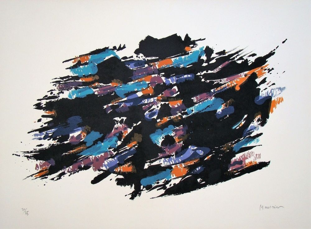 リトグラフ Manessier - Composition, 1971
