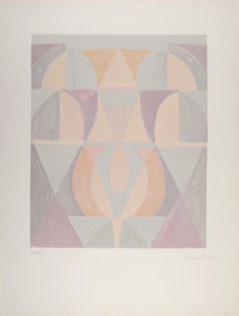 リトグラフ Charchoune - Composition, 1971 - Hand-signed