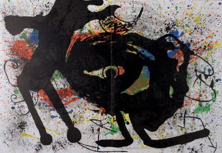 リトグラフ Miró - Composition, 1973