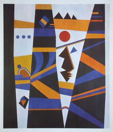 オフセット Kandinsky (After) - Composition abstrait