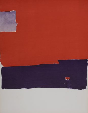 ステンシル De Stael - Composition abstraite, 1959