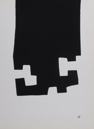 リトグラフ Chillida - Composition abstraite, 1982