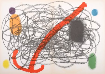 リトグラフ Miró - Composition (B), 1961