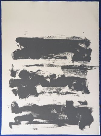 リトグラフ Mitchell - Composition en gris
