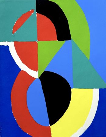 ステンシル Delaunay - Composition géométrique