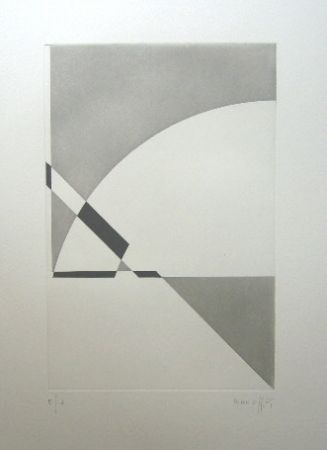 彫版 Honegger - Composition géométrique 3