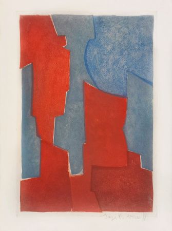 エッチングと　アクチアント Poliakoff - Composition rouge et bleue XX 