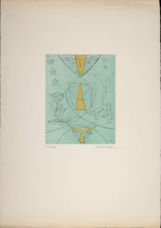 エッチング Survage - Composition surréaliste XVI, c. 1930s