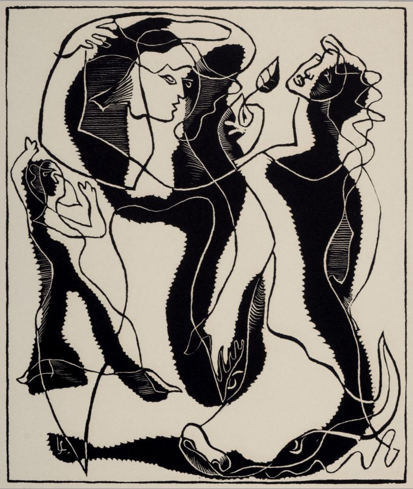 木版 Survage - Composition surréaliste XXVIII, 1933