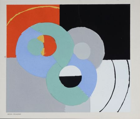 ステンシル Delaunay - Composition VI, 1952