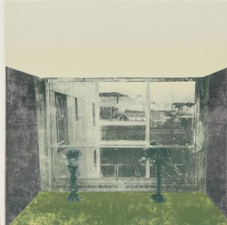 リトグラフ Eliasson - Composition with window, Iceland