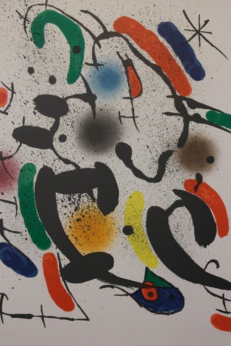 リトグラフ Miró - Composition XIII