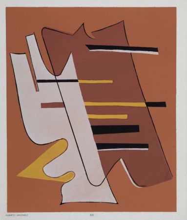 ステンシル Magnelli - Composition XXI, 1952