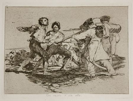 彫版 Goya - Con razón o sin ella