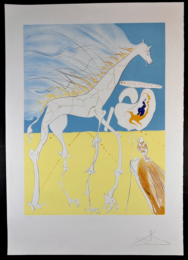彫版 Dali - Conquest of Cosmos Saturnian Giraffe