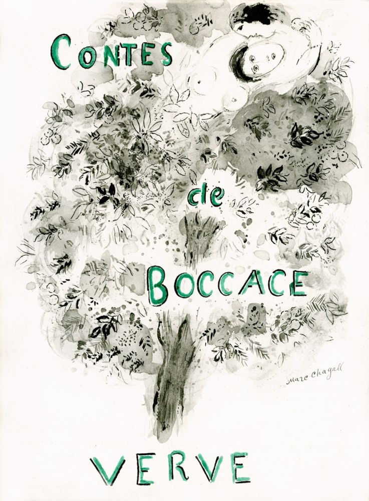 挿絵入り本 Chagall - Contes de Boccace (Revue Verve)