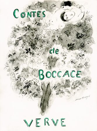 挿絵入り本 Chagall - Contes de Boccace (Revue Verve)