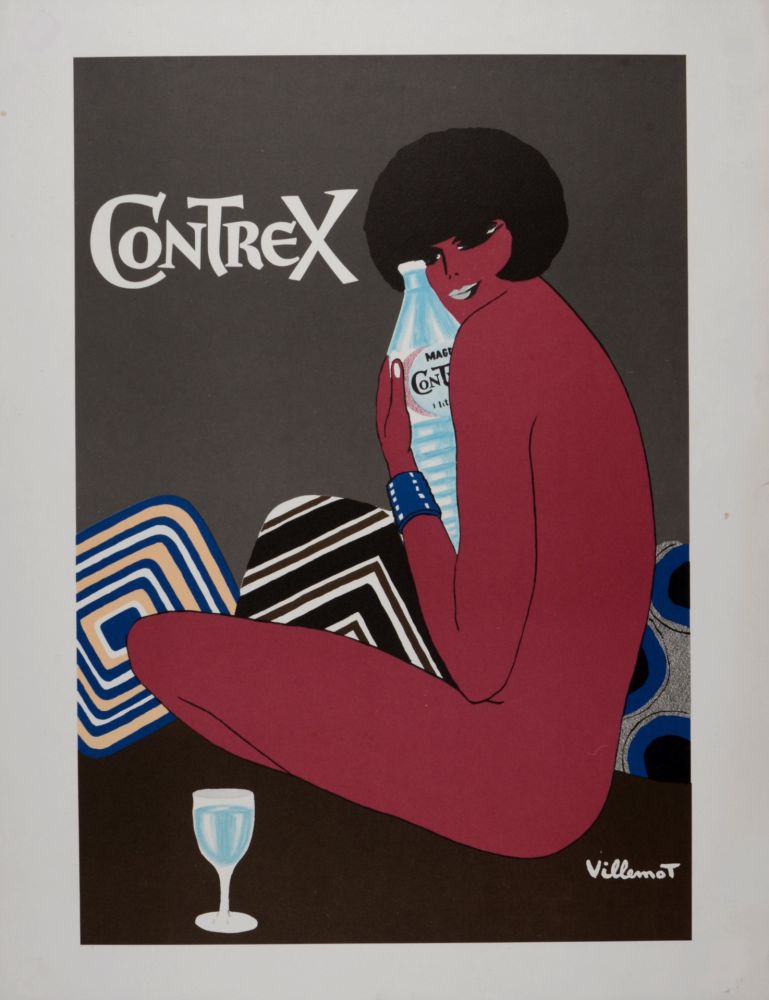リトグラフ Villemot - Contrex, c. 1980