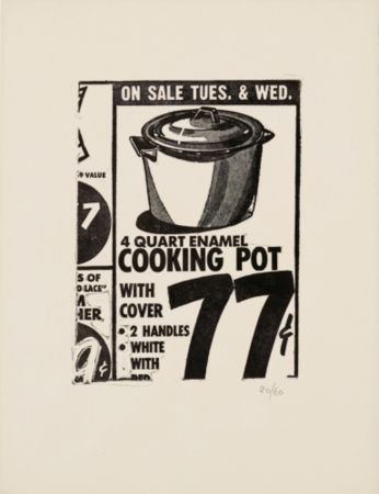 多数の Warhol - Cooking Pot (First Published Print) (F. & S. II.1)