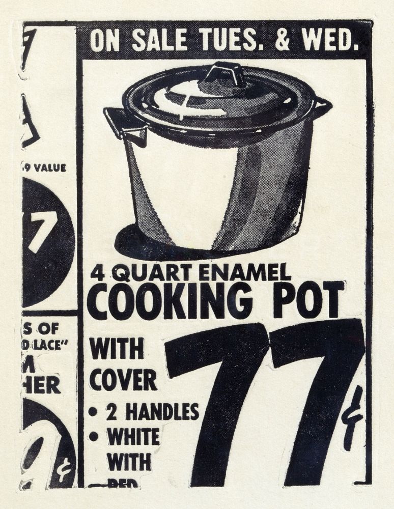 シルクスクリーン Warhol - Cooking Pot (FS II.1)