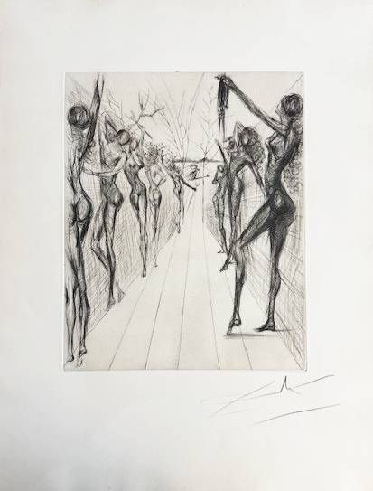 ポイントーセッシュ Dali - Corridor de Kathmandou (Katmandu Corridor), black