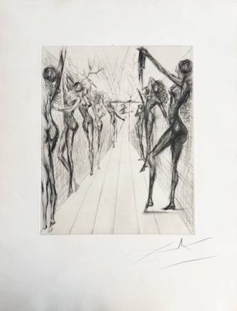 ポイントーセッシュ Dali - Corridor de Kathmandou (Katmandu Corridor), black