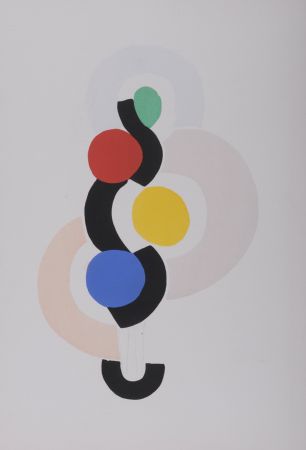 ステンシル Delaunay - Costumes (C), 1969