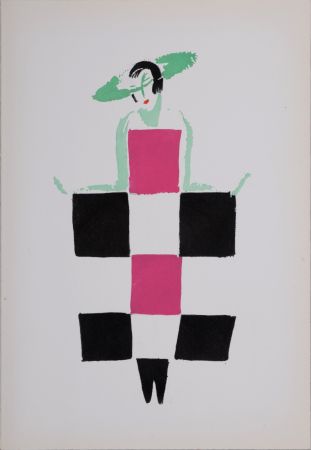 ステンシル Delaunay - Costumes (J), 1969