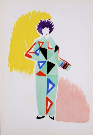 ステンシル Delaunay - Costumes (K), 1969