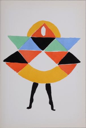 ステンシル Delaunay - Costumes (L), 1969