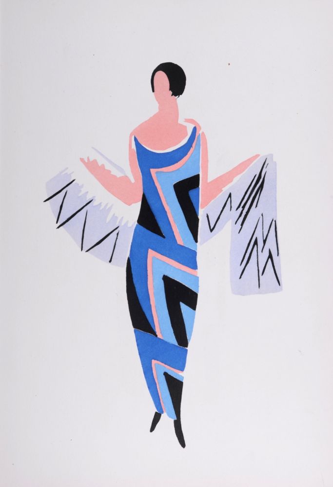 ステンシル Delaunay - Costumes (M), 1969