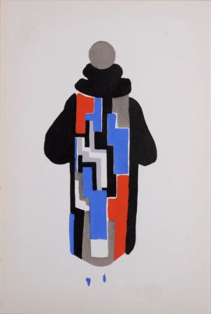 ステンシル Delaunay - Costumes (O), 1969