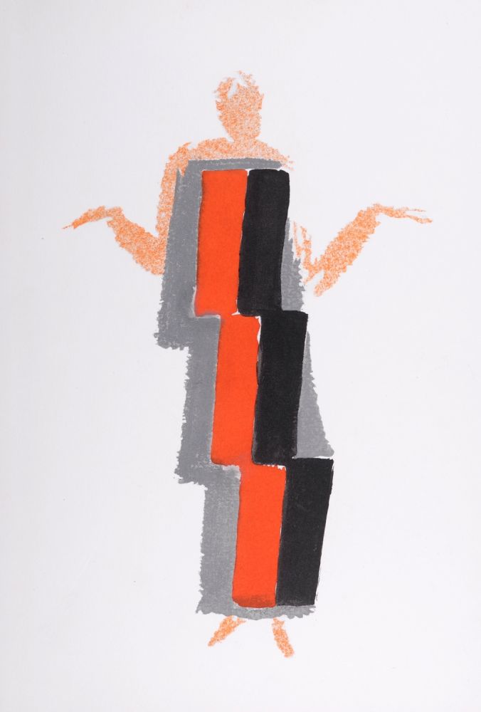 ステンシル Delaunay - Costumes (P), 1969