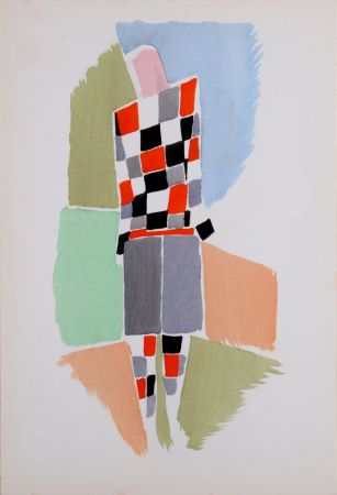 ステンシル Delaunay -  Costumes (R), 1969