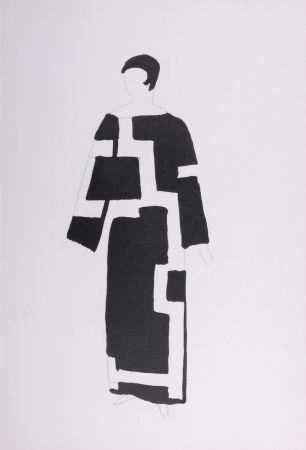 ステンシル Delaunay - Costumes (S), 1969
