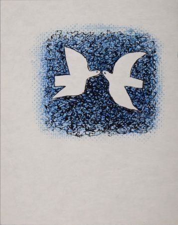 リトグラフ Braque - Couple d'oiseaux, 1963