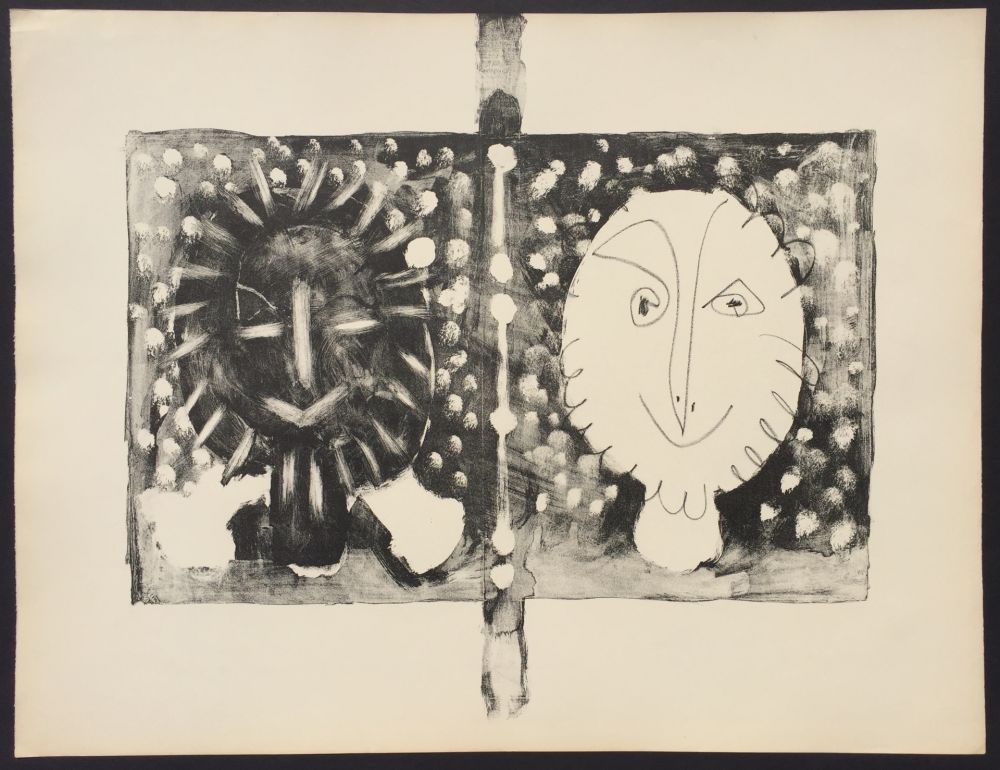 リトグラフ Picasso - Couverture Mourlot I (B. 591)