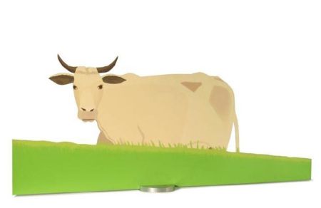 シルクスクリーン Katz - Cow