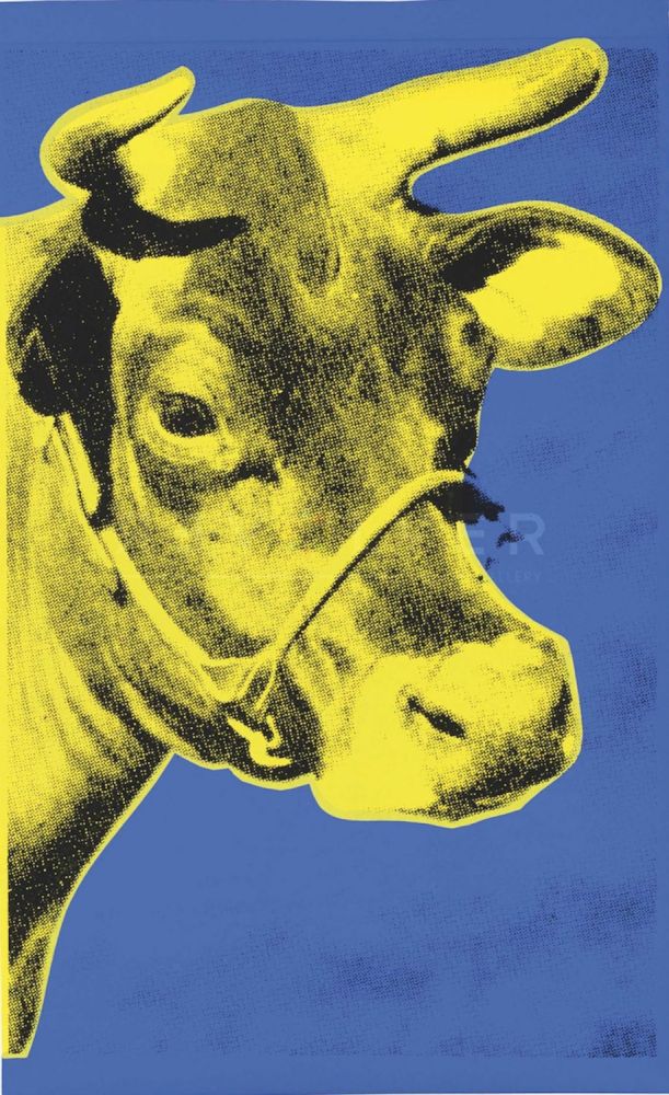 シルクスクリーン Warhol - Cow (FS II.12)