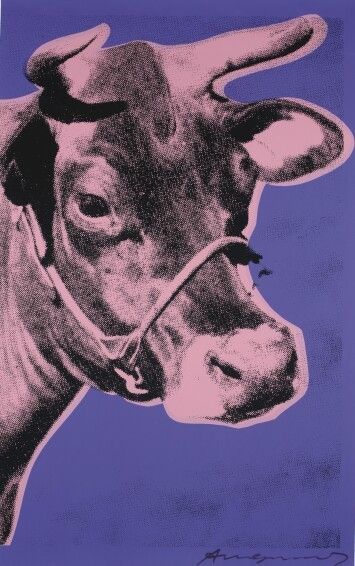 シルクスクリーン Warhol - Cow (FS II.12A)