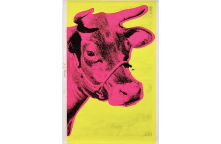 シルクスクリーン Warhol - Cow II.11