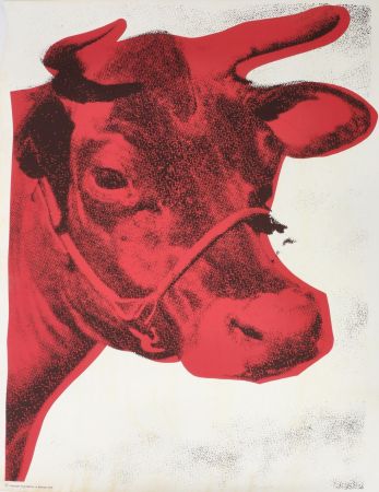 オフセット Warhol - Cow (red)