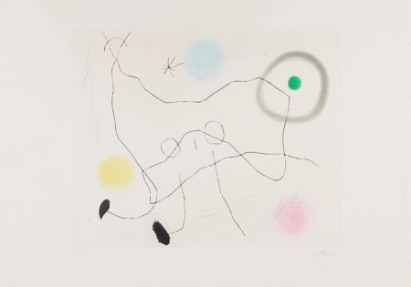彫版 Miró - Crapaud Lyre